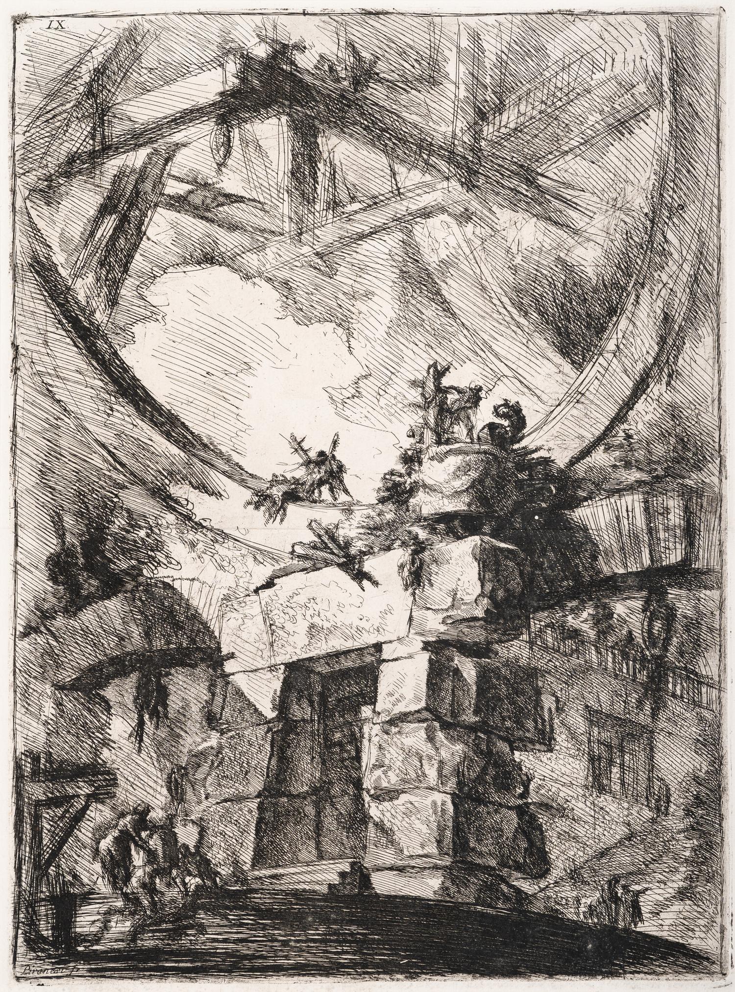 Carceri d'Invenzione (the complete set of 16), 1761