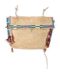 Apsáalooke [Crow] Beaded Hide Possible Bag