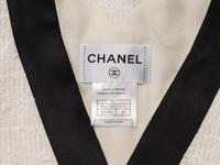 CHANEL, BLACK & WHITE TWEED DRESS