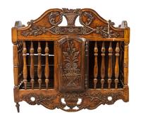 A French Provincial Panettiere Height 32 x width 35 1/2 x depth 16 1/4 inches. — 19TH CENTURY