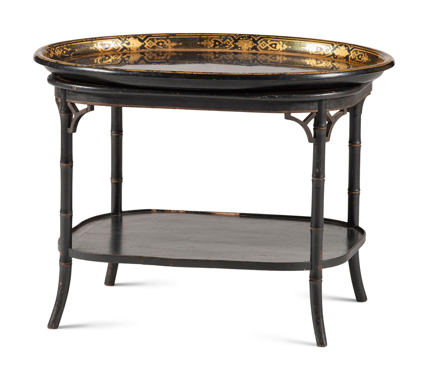 An English Papier Mache Tray
