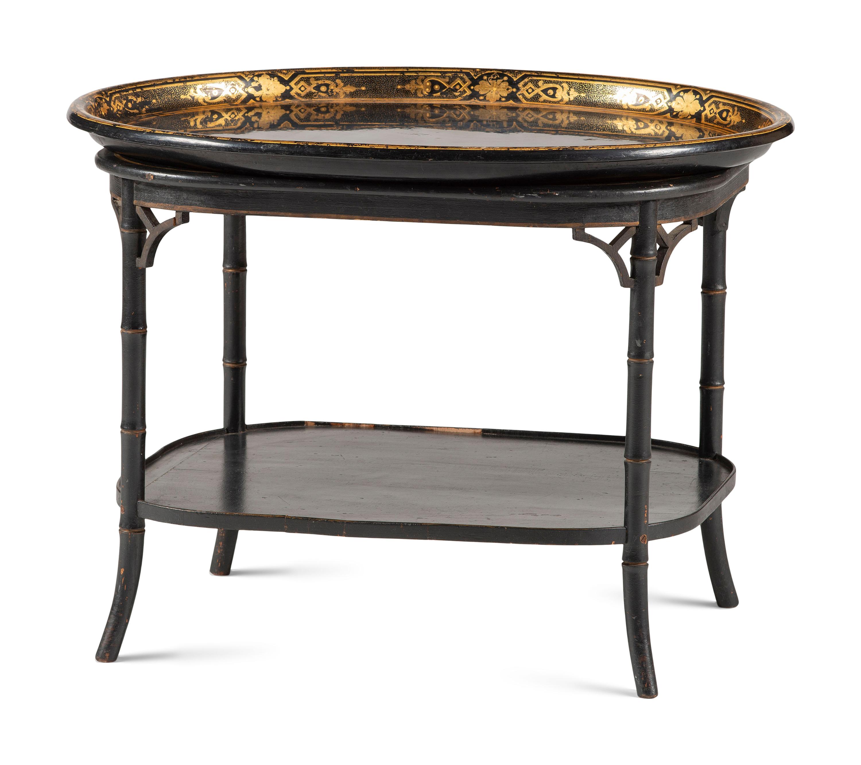 An English Papier Mache Tray