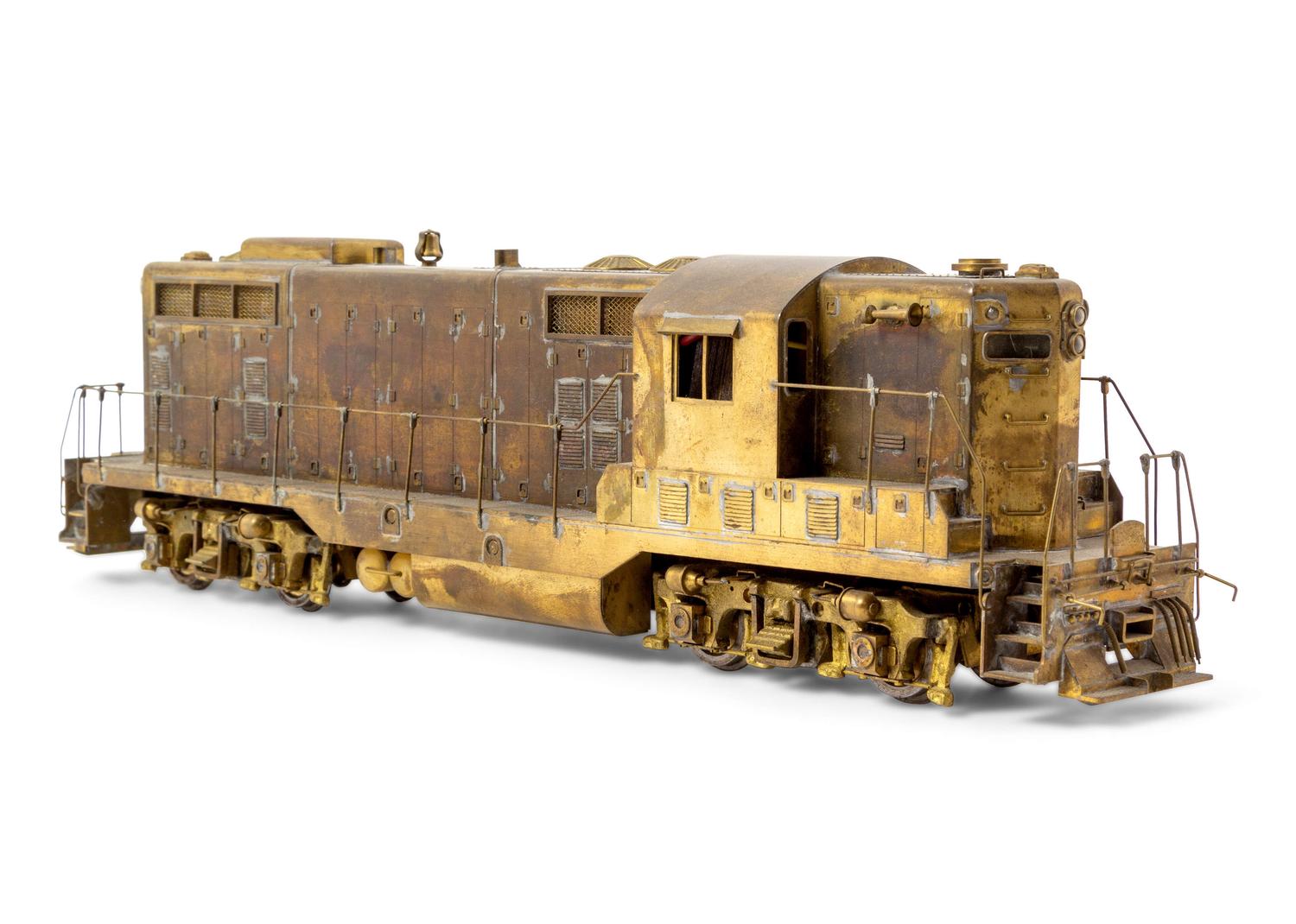 A Brass O-Gauge Diesel Locomotive