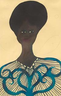 Chris Ofili (British, B. 1968) - Untitled