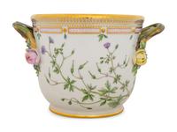 A Royal Copenhagen Flora Danica Wine Cooler