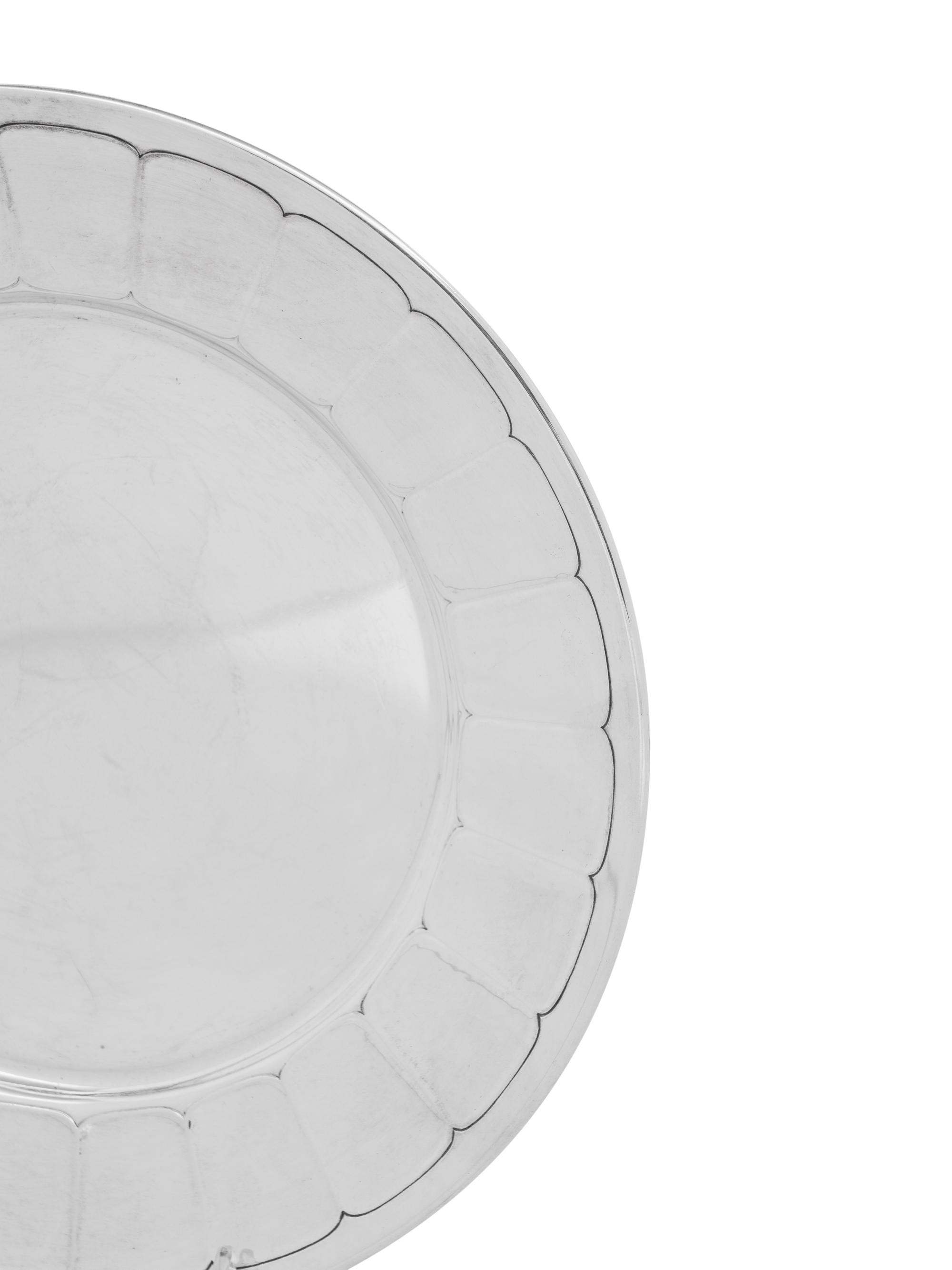 A Tiffany and Co. Silver Porringer and Underplate