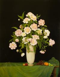 Joanne Westwater, (20th century), Still Life with Peonies in a Vase