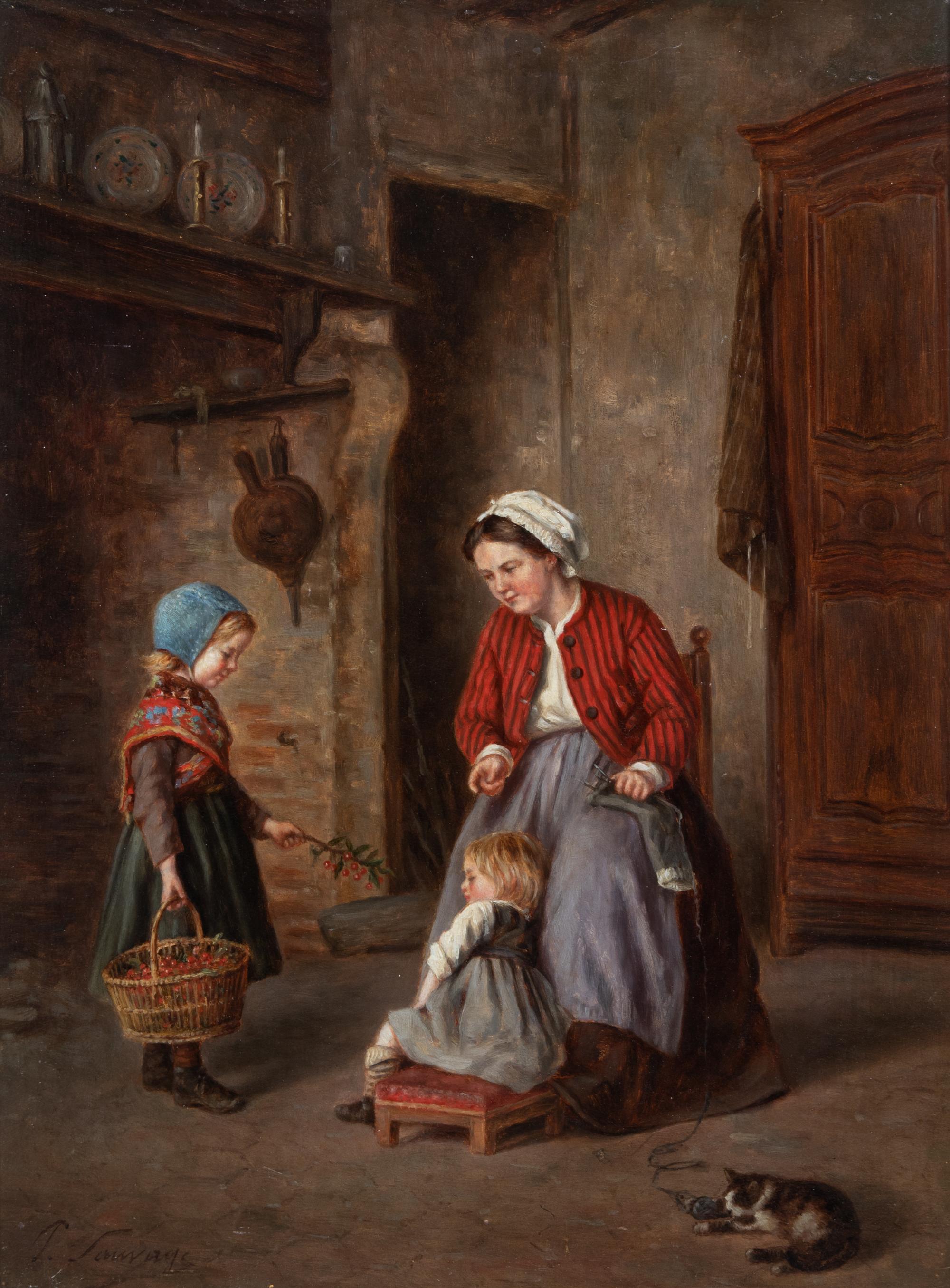 Philippe Francois Sauvage, (French, 19th Century)