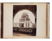 [CHICAGO]. TAYLOR, John W. (1846-1918), photographer. An album containing 154 albumen photographs of Chicago by a noted photographer, including important architectural images, as well as images relating to the preparations for the 1893 World's fair, the stockyards as described by Upton Sinclair, and more. Chicago, ca 1890.
