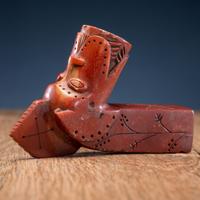 Western Great Lakes Catlinite Pipe Bowl