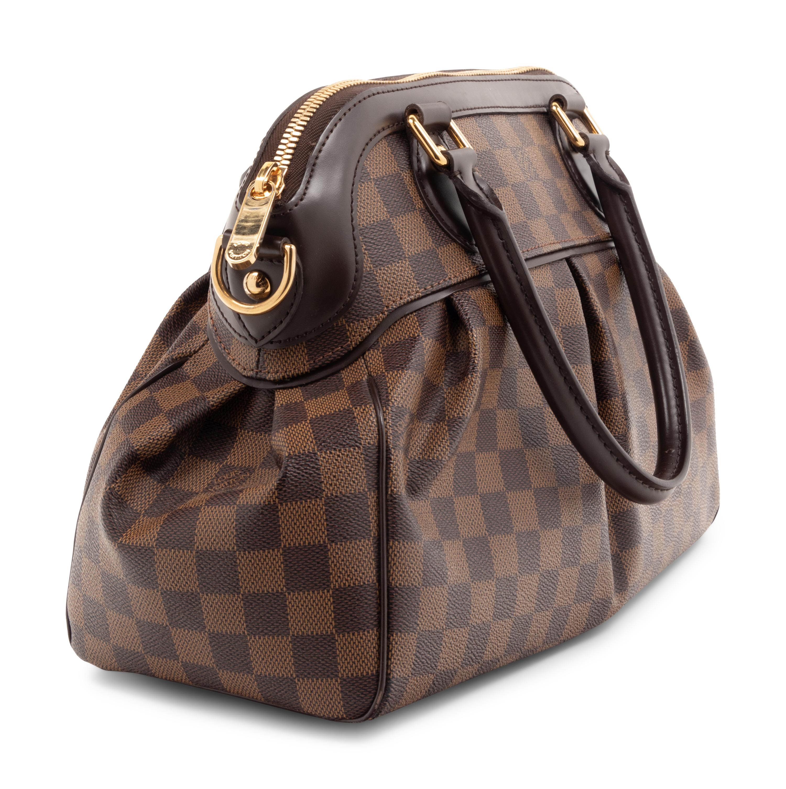 Two Louis Vuitton Items: One Damier Ebene Trevi PM Bag, One Koala Wallet, 2001-2009