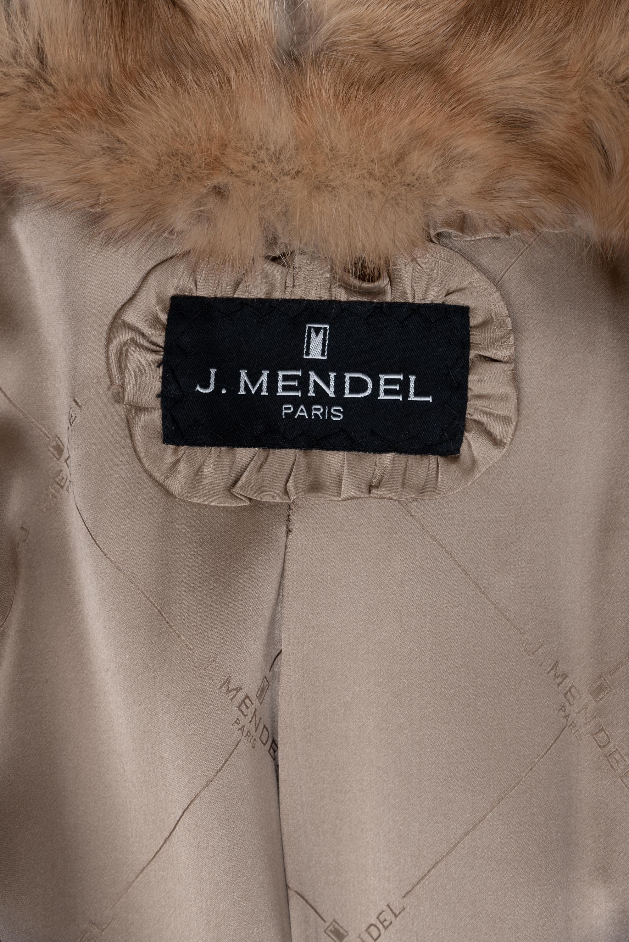 J. Mendel Russian Golden Sable Coat