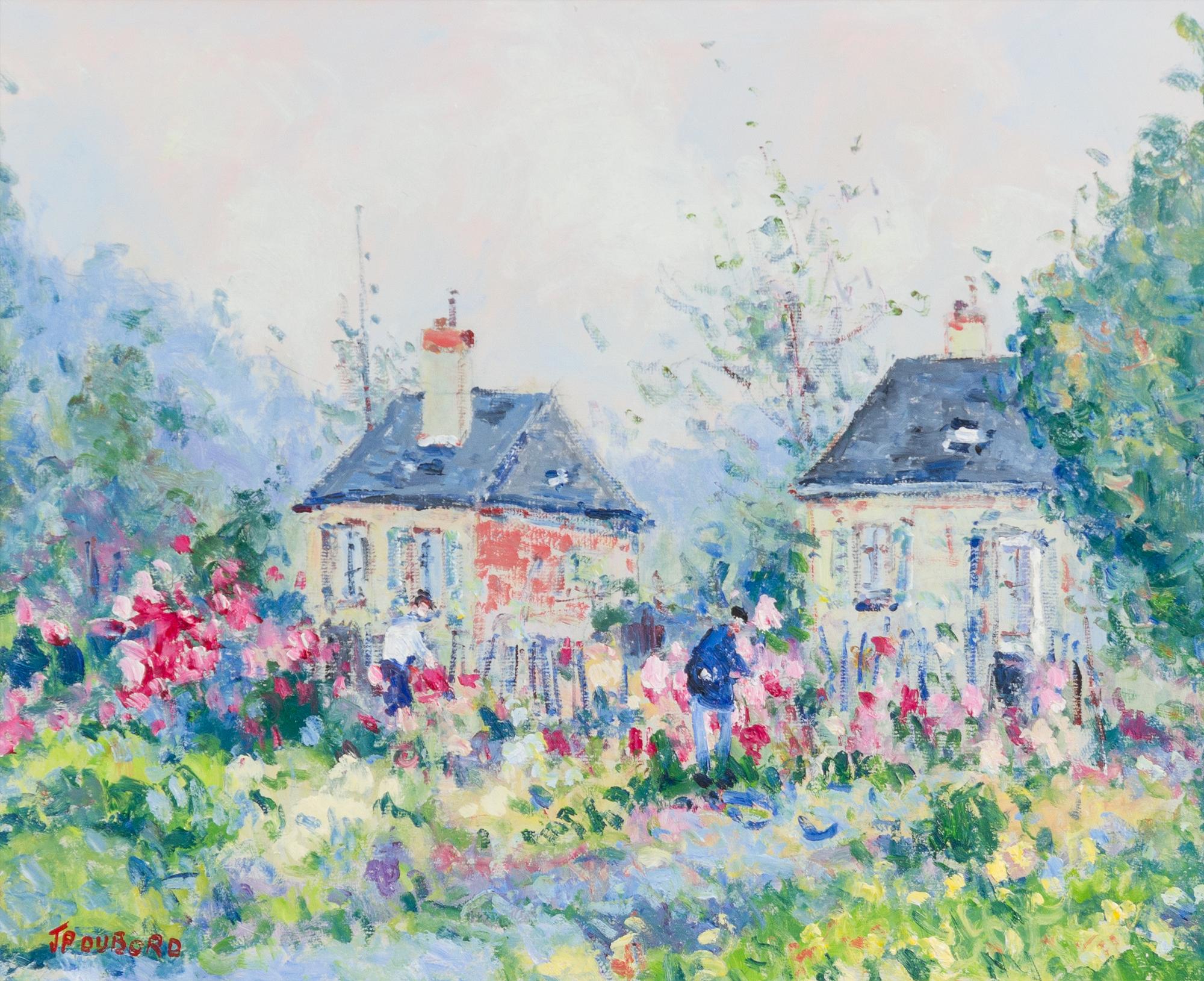 Jean Pierre DuBord, (French, b. 1949), Les fleurs du jardin