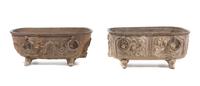 Two Iron Basins Height of larger 17 x width 41 3/8 x depth 23 inches. — PROBABLY CHINESE, 17TH/18TH CENTURY