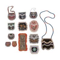 Northeastern Beaded and Moosehair Embroidered Bags