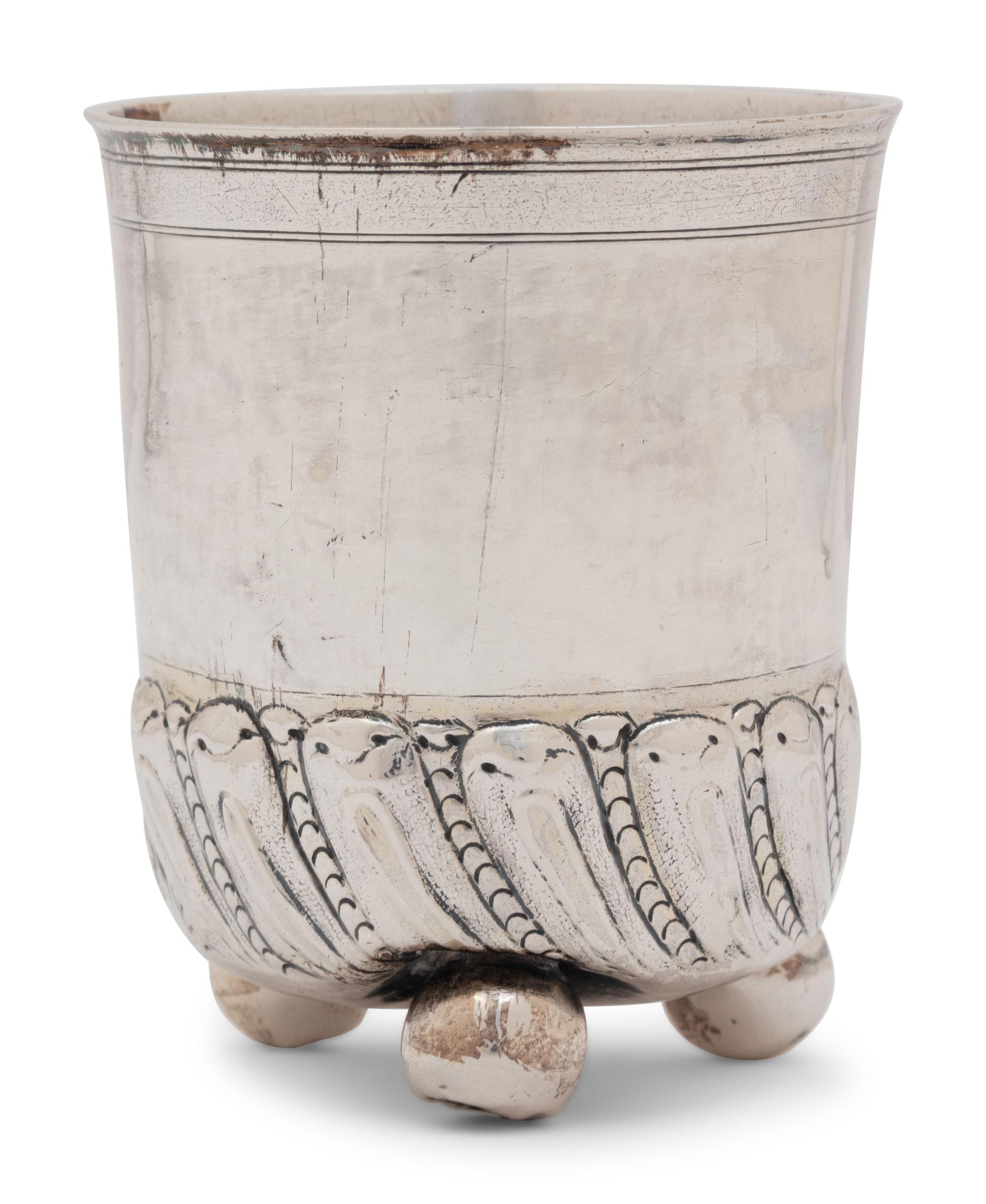 A German Silver Beaker