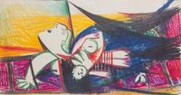 Pablo Picasso, (Spanish, 1881-1973), Guernica, 1990 (a portfolio of 42 works)