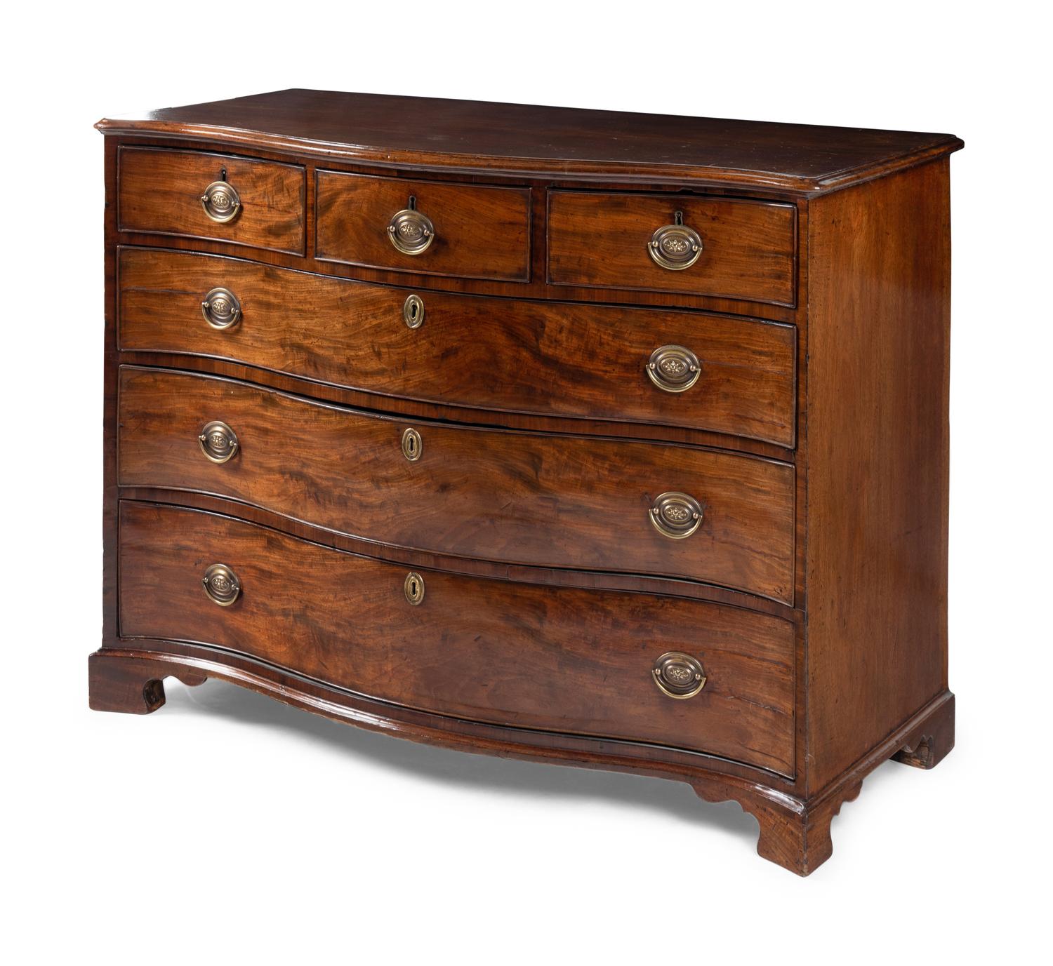 A George III Mahogany Chest of Drawers