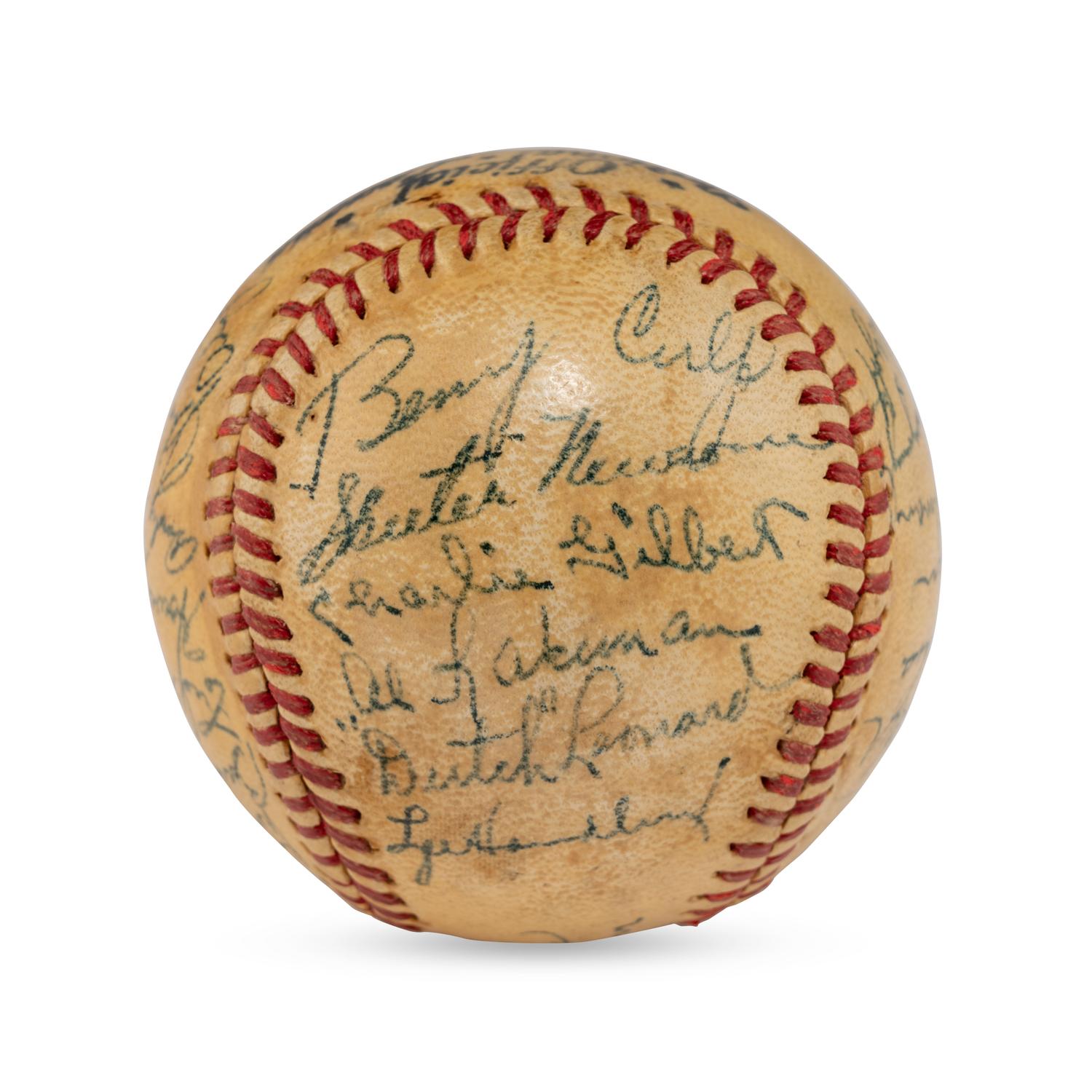 A 1947 Philadelphia Phillies Team Signed Autograph Baseball (PSA Letter of Authenticity)