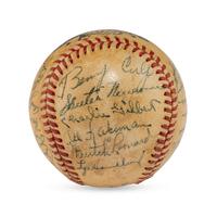 A 1947 Philadelphia Phillies Team Signed Autograph Baseball (PSA Letter of Authenticity)