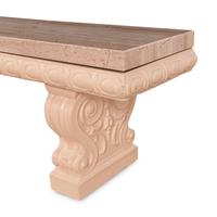 A Pair of Marble Low Tables