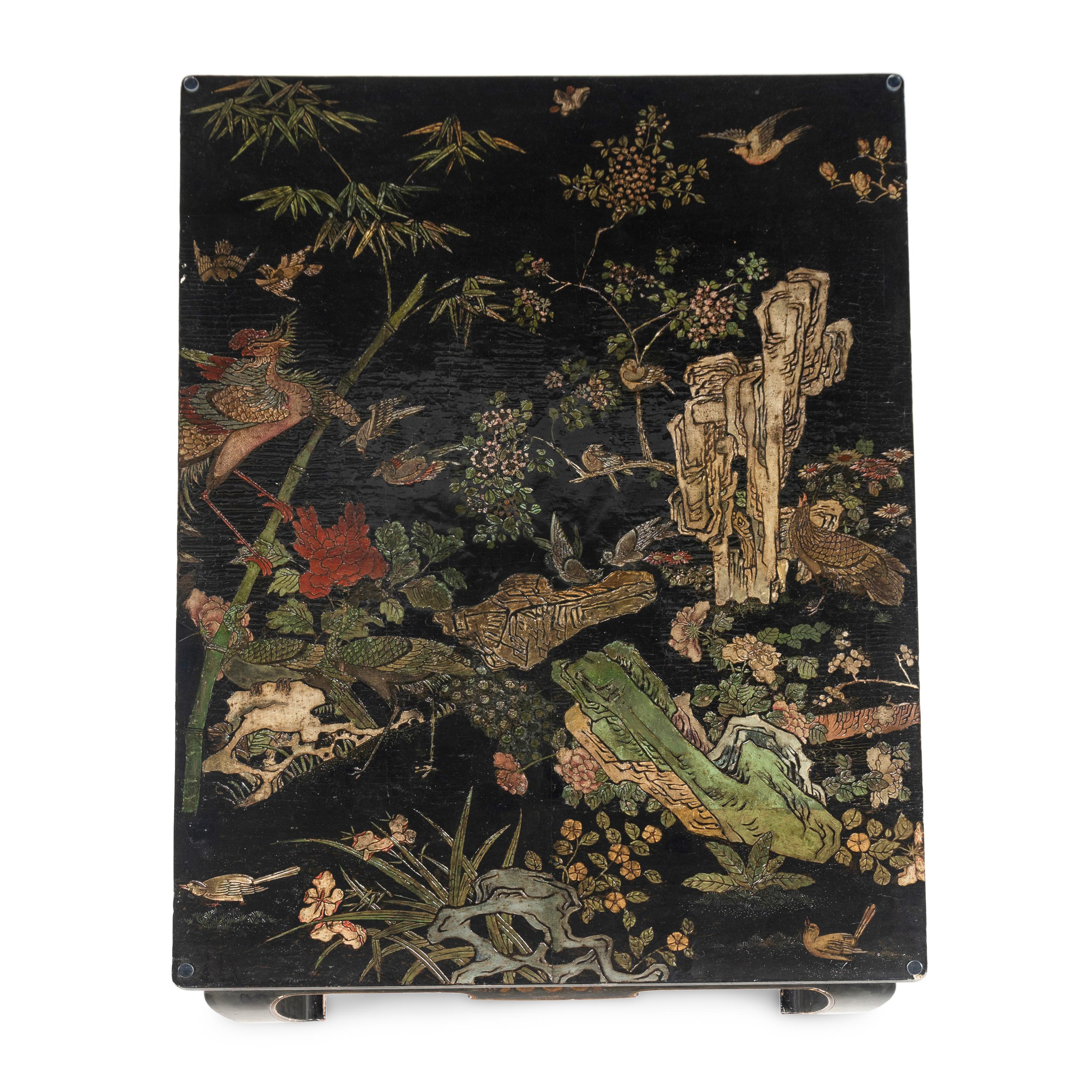 A Chinese Lacquer Low Table