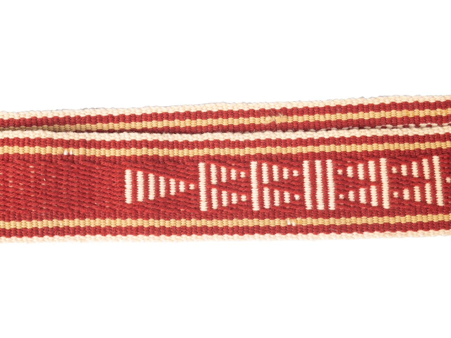 Hopi Second and Third Mesa Baskets, Dance Sashes