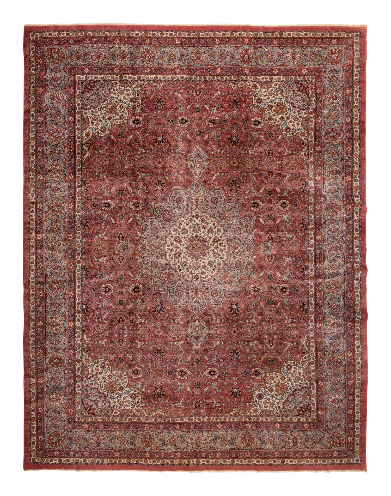 A Tabriz Wool Rug