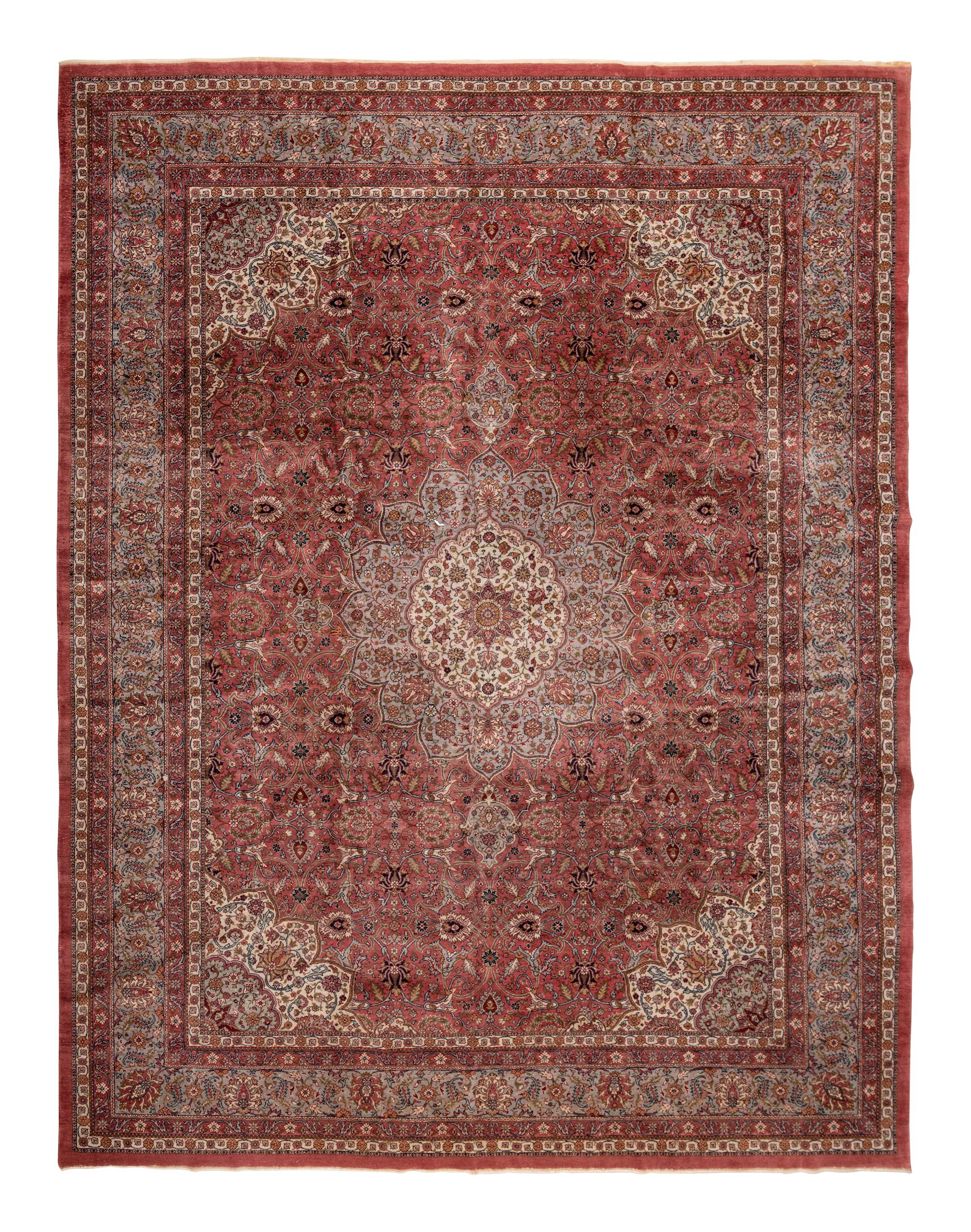 A Tabriz Wool Rug