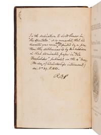 [SHERIDAN, Richard Brinsley (1751-1816), his copy]. ADDISON, Joseph (1672-1719). The Free-Holder; or, Political Essays . London: Jacob and Richard Tonson, 1758.