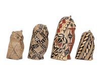 Pottery Owls