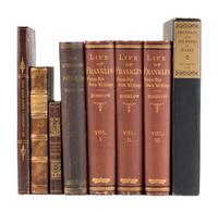 [FRANKLIN, Benjamin (1705-1790)]. A group of 11 works by and about Franklin and contemporary printers, including: