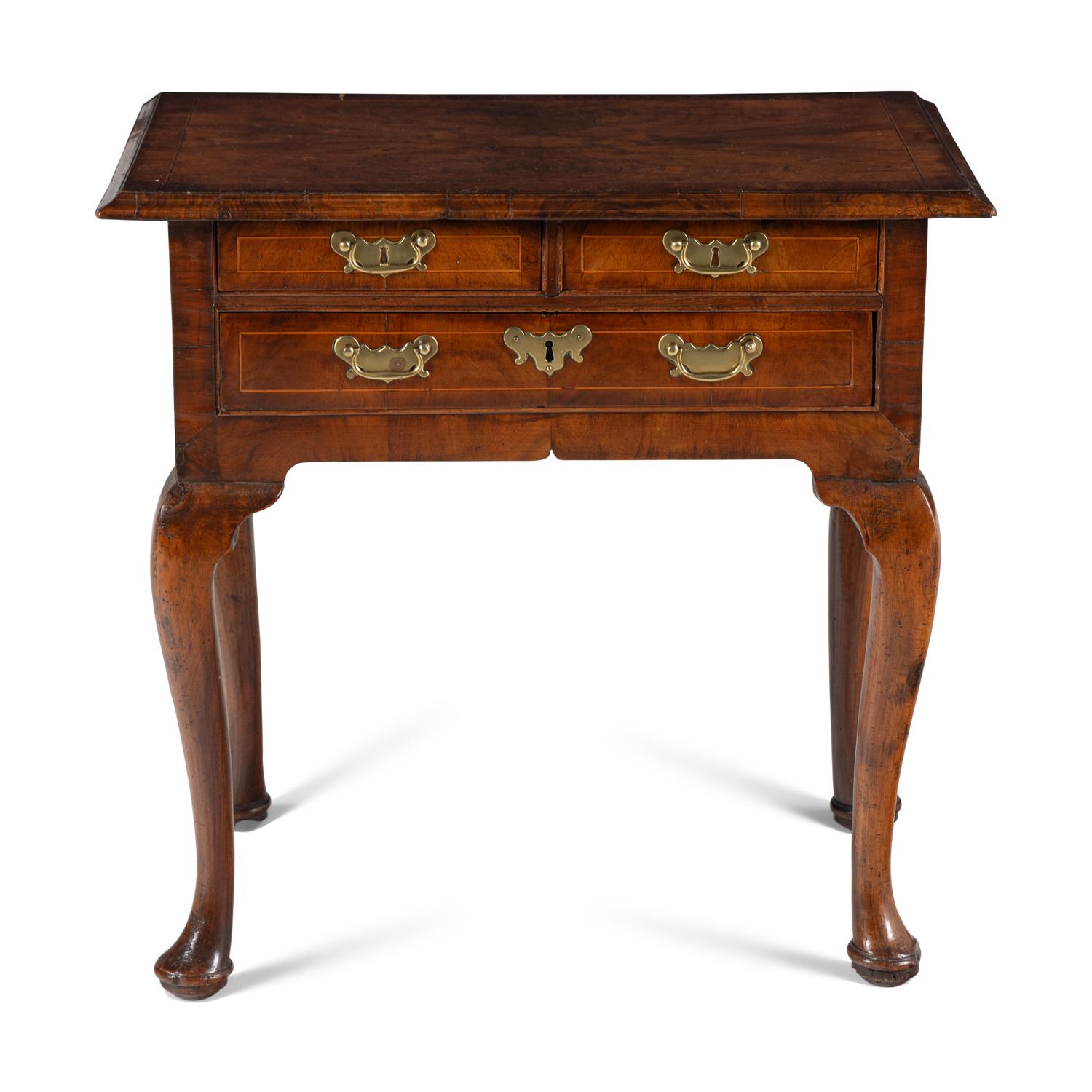 A George II Walnut Dressing Table