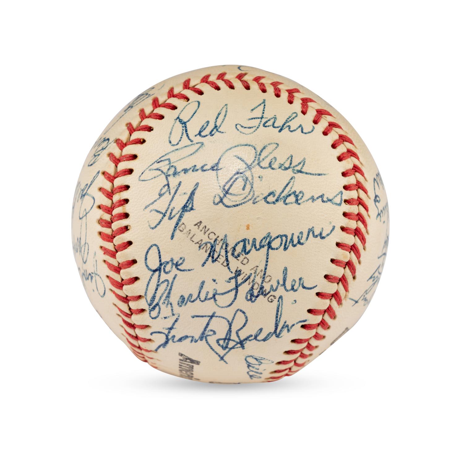 A 1954 Minneapolis Miners Team Signed Autograph Baseball