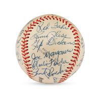 A 1954 Minneapolis Miners Team Signed Autograph Baseball