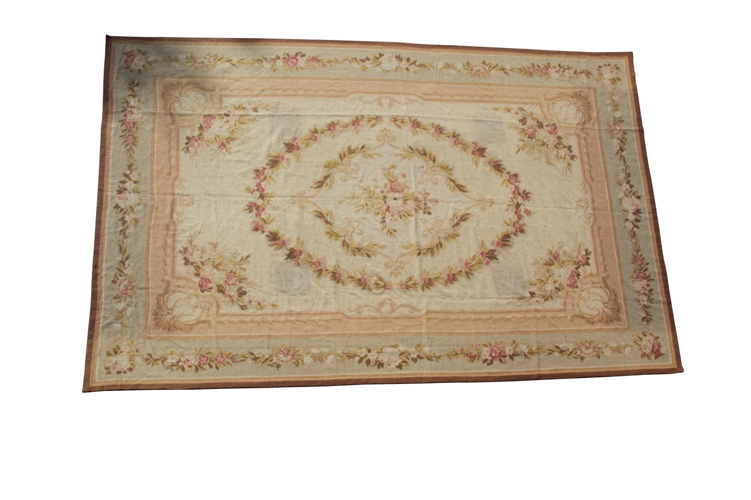 A Stark Wool Rug 14 feet 10 inches x 10 feet.