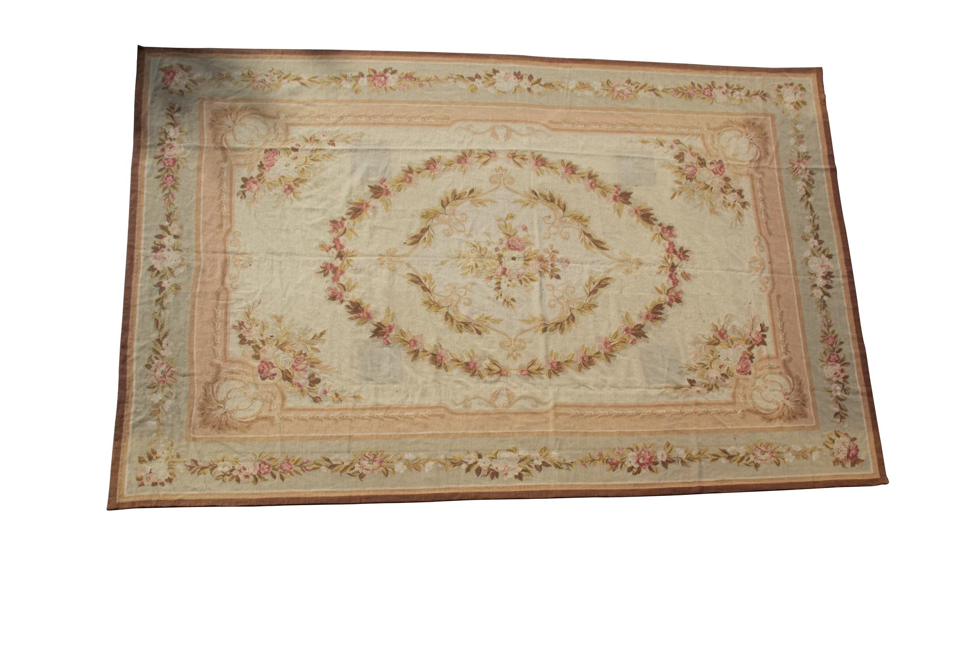 A Stark Wool Rug 14 feet 10 inches x 10 feet.