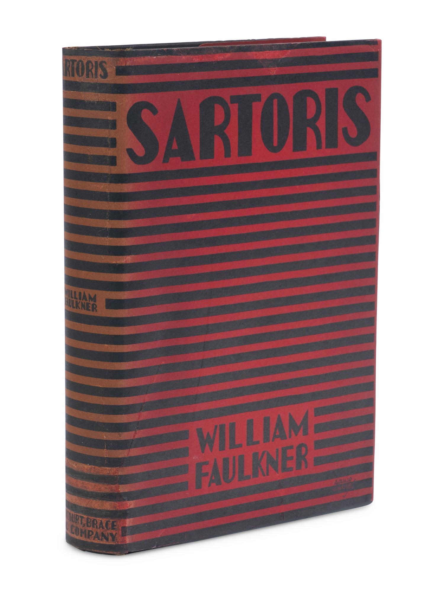 FAULKNER, William (1897-1962). Sartoris . New York: Harcourt, Brace and Company, 1929.