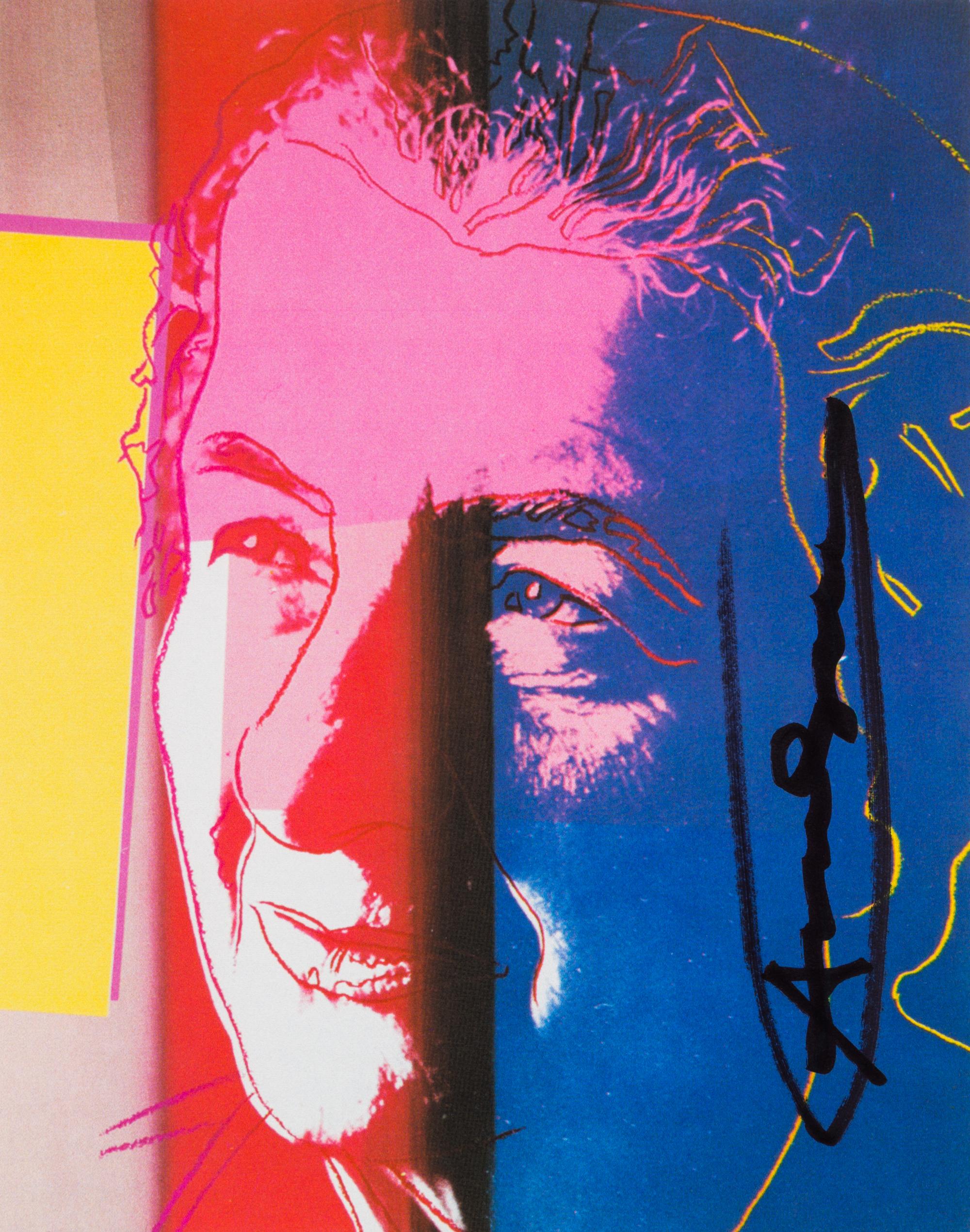 Andy Warhol, (American, 1928-1987), Ten Portraits of Jews of the Twentieth Century, 1980 (set of ten announcement cards from the Jewish