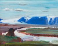 Landscape Near Hvítárvatn