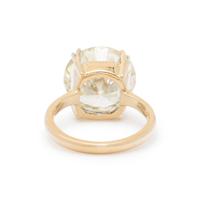 YELLOW GOLD AND DIAMOND RING