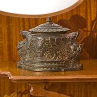 Tiffany Studios A "Spanish" Pattern Inkwell, circa 1900