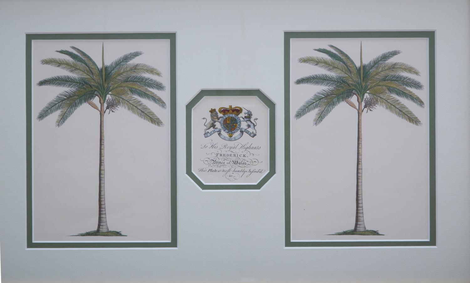 A Collection of Six Chromolithographs Largest 11 1/2 x 9 1/4 inches.
