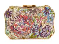 Judith Leiber Floral Minaudière
