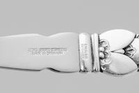 A Georg Jensen Cactus Silver Flatware Service