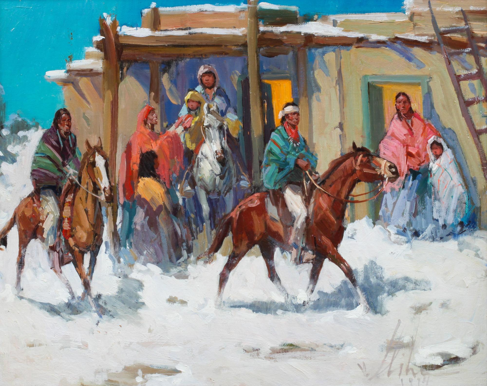 Vladan Stiha 14 x 18 inches — (American, 1908-1992)