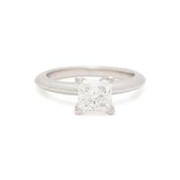 TIFFANY & CO., PLATINUM AND DIAMOND RING