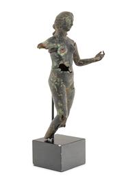 A Fragmentary Bronze Female Figure