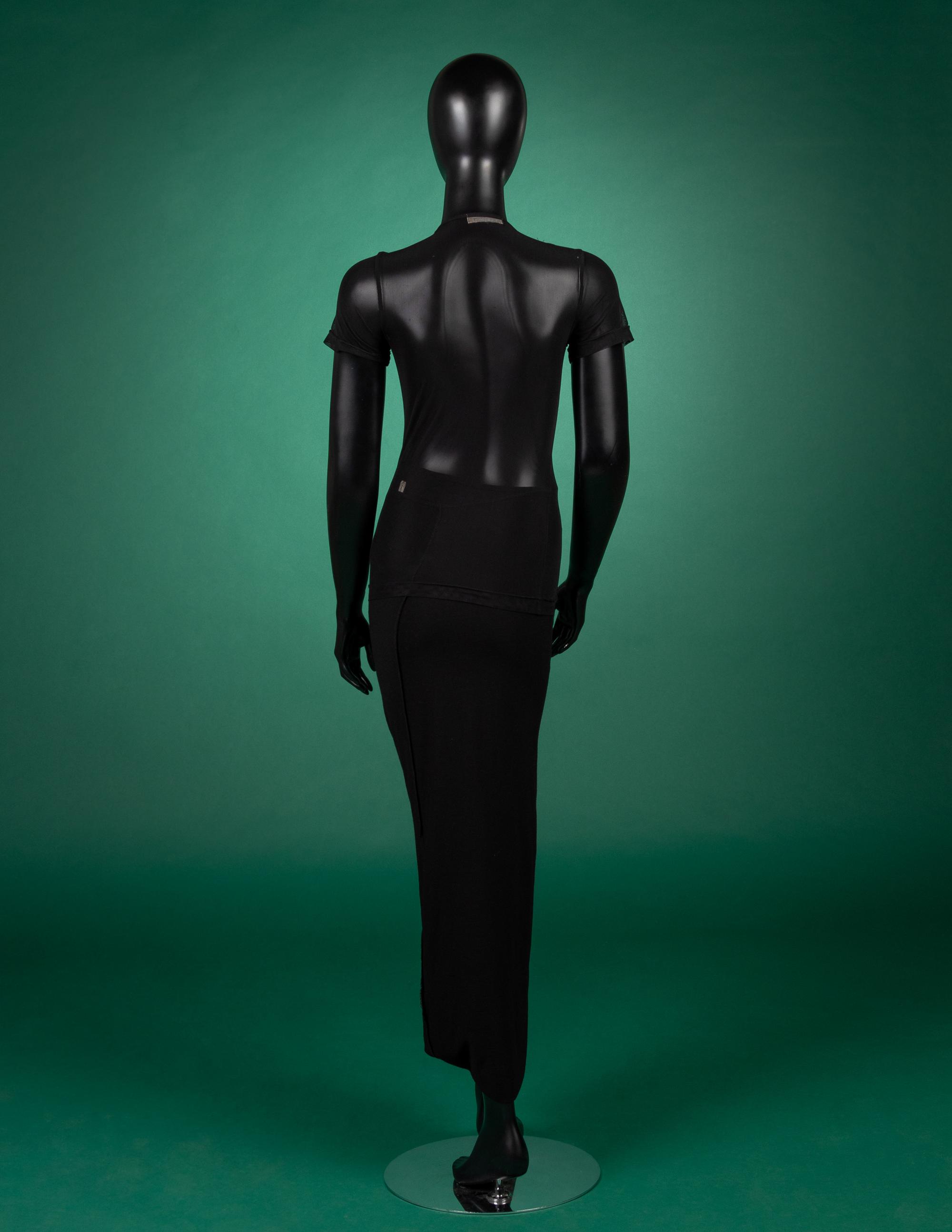 Comme des Garçons Black Bump Ensemble, Spring 1997
