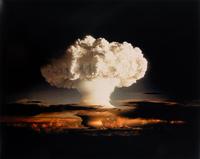 [OPERATION IVY - MIKE TEST]. Photograph from atomic test at Enewetak Atoll October 31, 1952 (but printed 2009).